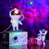 8 Astronaut Galaxy Projector, Star Projector, Astronaut Light Projector with Colors LED Nebula, Starry Night Light