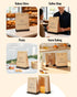 100Pcs 14 8.3 3.5 Inch 126 Bake Choice Paper Bread Bags for Homemade Bread, x x Sourdough Bags with Tin Tie Tab Lock