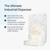 Acrylic Dispenser Bin for Bulk Storage, Safety Glasses Holder