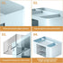 Marbrasse Pen Organizer with 2 Drawers, Multi-Functional Pencil Holder for Desk Accessories