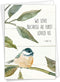 The Best Card Company Anniversary Greeting Card with Envelope - Loving Scripture Birds Stationery for Spouse C7108JANG