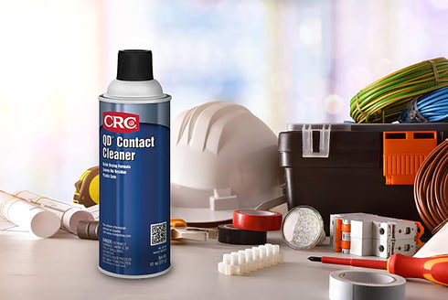 CRC QD Contact Cleaner, 11 Wt Oz, Industrial Strength, Quick Drying, No Residue Electronics Cleaner
