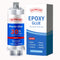 Plastic Glue, 1.76oz Clear Epoxy, All Purpose Repair Glue for Metal, Wood, Glass, and Most Plastics