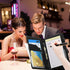 2 9 5 High Volume Server Books, Pink Leopards Glitter Server Book w/ Expandable Pockets x Cute Waitress Book Zipper