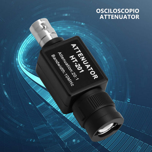 201 Passive Attenuator 20:1, 10MHz Bandwidth Attenuation for Oscilloscope