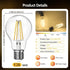 Dimmable A19 Clear LED Light Bulbs, 60W Equivalent, 2700K Soft Warm White, E26 Base, 6 Packs