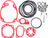 ApplianPar Coil Roofing Nailer O-Ring Gasket Kit for Hitachi NV45AB NV45AB2 NV50AP NV50AP2 NV45AE Power Tool 883892