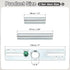 LUMLLSAJI 4" 2 Set 1/4 Set Universal Light Fixture Cross Bar Kit, IP Center Ceiling Light Plate Mounting Hardware