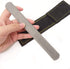 Honbay 1PCS Half Round Wood Rasp File, Carbon Hand File in Black Storage Bag for Polishing