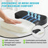 AZY Tailbone Tailbone Memory Foam Seat Cushion for Sciatica & Pain Relief Ergonomic Office Chair Cushion, Coccyx