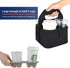 Beautyflier Reusable Insulated Coffee Cup Carrier, Portable Drink Holder with Handle Organizer Tote Bag for Hot & Cold