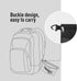 pack all Water-Resistant Zipper Pouch, Mesh Bags for Storage, Travel, Office (Black, Small)