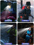 2000 Lumen 9 LED Headlamp, Ultra Bright with 6 Modes, Lightweight Adjustable Strap, IPX5 Waterproof for Camping