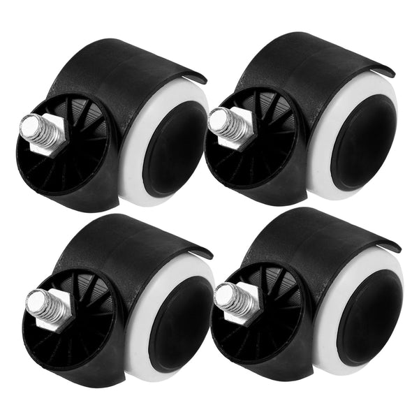 MAGICLULU Iv Stand Wheels Replacement Wheels Medical Rolling Cart Appliance Rollers Easy