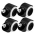 MAGICLULU Iv Stand Wheels Replacement Wheels Medical Rolling Cart Appliance Rollers Easy