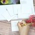 MultiBey 3 x 3 inches Transparent Sticky Note Pads, 10 Pack Clear Waterproof Self-Adhesive Notes for School & Office