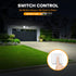 6222W 3500 32 28 LUTEC Lumen Watt LED Dual-Head Floodlight Outdoor, Full Metal Design, Waterproof Exterior Security