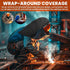 LVOERTUIG Cover,2Pcs Set, Welding Helmet Welding Helmet Cover and Helmet Bib Full Protection Welding Hood Welding