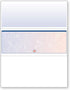 DocuGard Blue/Red Prismatic Middle Check, 8.5 x 11 Inches, 24 lb, 500 Sheets, 1 Check Per Sheet