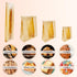 100pcs 120pcs SNAIL GARDEN Sourdough Bread Bags - with Four Sizes, Windowed, Kraft Paper with Label Seal Stickers
