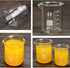 Lab Glassware Set, 5pcs Thick Glass Graduated Beaker, 4pcs Glass Measuring Cylinder, Pipettes, Stirring Rods, Cleaning