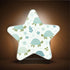 Burbuja 0.2W Little Turtles LED Night Light Plug into Wall Star-Shaped Nightlight Dusk to Dawn Auto Sensor for Bedroom