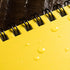 Rite in the Rain Weatherproof Notebook, 4.625" x 7", Yellow Cover, Universal Pattern (No. 373)