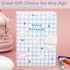Cute Cartoon Kawaii Notebook, Japanese Leather Cover Sketchbook, Travel Diary Notepad, Blue