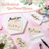 Outus 120 2 3.5 Inch Pieces Thank You for Supporting My Small Business Cards Mini Thank You Cards Pink Thank You