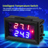 Temperature Controller, PID Temperature Controller Kit Digital Display Microcomputer Thermostat Temperature Controller Switch Temperature Sensor for Air Conditioning