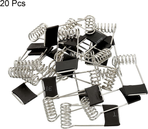 40x16mm 20 Pack PATIKIL Downlight Spring Clips, Emitting Diode Recessed Lighting Accessories Securing Clamps