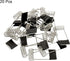 40x16mm 20 Pack PATIKIL Downlight Spring Clips, Emitting Diode Recessed Lighting Accessories Securing Clamps