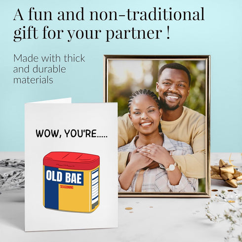 Funny Birthday Card for Men or Women, Gag Joke Gift for Boyfriend, Girlfriend, Husband, Wife, and More