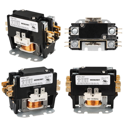 24VAC Air Conditioner Contactor for Stable Control of Your Air Conditioning System, Strong Compatibility