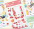 Cute Essential Kawaii Aesthetic Stationery Sticker Pack - 8 Sheets (258+ Stickers) for Planners, Journals, Gifts