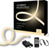 Neon Rope Lights, 16.4ft Rope Lights with Dimmable Remote and Adapter, Waterproof