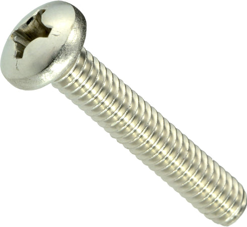 Phillips Pan Machine Screws, 12-24 x 1-1/4, Piece-8