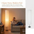 1 37.3 Inch PATKAW PCS Rice Paper Lamp Shade, Japanese Floor Lamp Cover Replacement, Tall Standing Lantern Light