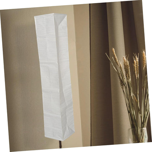 ABOOFAN Foldable Paper Floor Lamp Shade Replacement Minimalist Rice Paper Light Cover for Living Room Bedroom