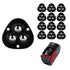 12 PCS Small Appliance Casters Wheels, Sticky Swivel Pulleys Mini Self Adhesive Universal Wheel for Furniture