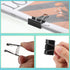 Jetec 500 Pieces Medium Binder Clips, Metal Paper Clips for Office Supplies (1.25 Inch, Black)