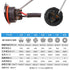TY28 5 Pin 25A Aviation Waterproof Connector, Male Female Cable Plug Socket for Electrical Power Device, 12 AWG Wire
