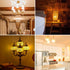 4-Pack Light Bulbs, 60 Watt Equivalent, 2700K Soft White, E26 A19 LED, 9W 800 Lumen, Non-Dimmable for Indoor Outdoor