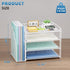 Marbrasse Desk Organizer and Accessories, 4-Tier Paper Letter Tray Organizer for School Home Office Desk Supplies