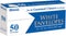 BAZIC White #10 Gummed Seal Envelopes, 4 1/8 x 9 1/2, No Window Mailing Envelopes for Businesses Checks Invoices