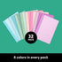 PAPERAGE Small Composition Notebook Journals, 32-Pack, 60 Pages, 8 Color Covers, College Ruled