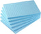 Early Buy 6 Pads Lined Sticky Notes, 4x6 Self-Stick Notes, Bright Color, 45 Sheets/Pad (Light Blue)