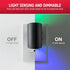 Dimmable, 1 Pack 85615 Energizer Directional LED Swivel Sconce Night Light, Plug-in, Color-Changing & Warm White
