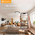 2Pack 12 Inch 25W, 3000LM, 95+, 2700K-5000K 5CCT Dimmable, LED Flush Mount Ceiling Light, CRI & Black Round Surface
