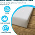 Foamma 2-Pack 2" 18" 18" x x High Density Upholstery Foam - Chair Cushion Square Foam for Dining Chairs, Wheelchair